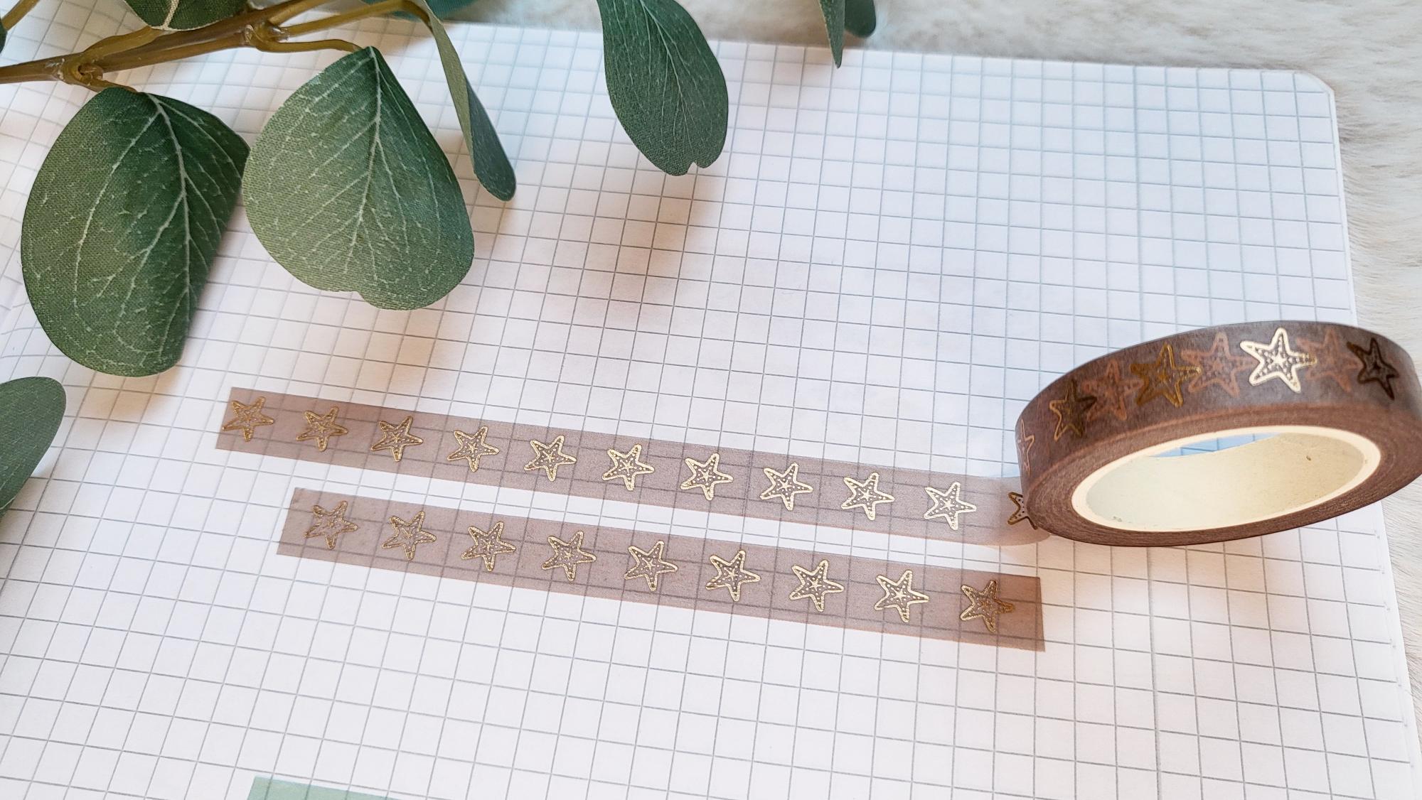 Washi Tape Seesterne